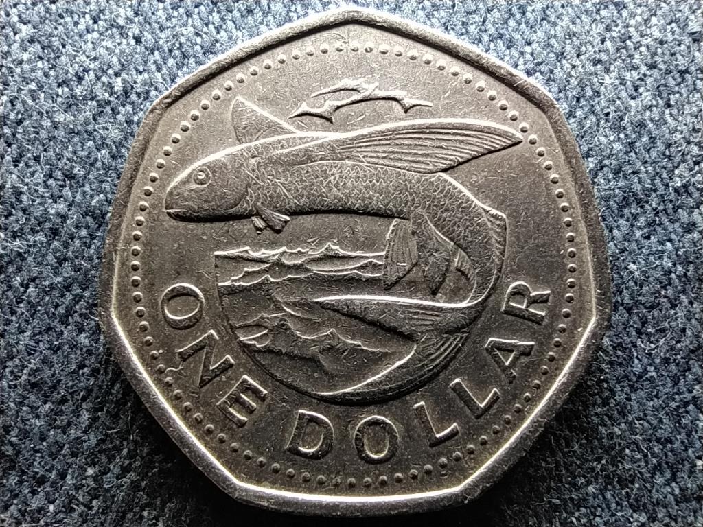 Barbados II. Erzs&eacute;bet (1966-2021) 1 Doll&aacute;r