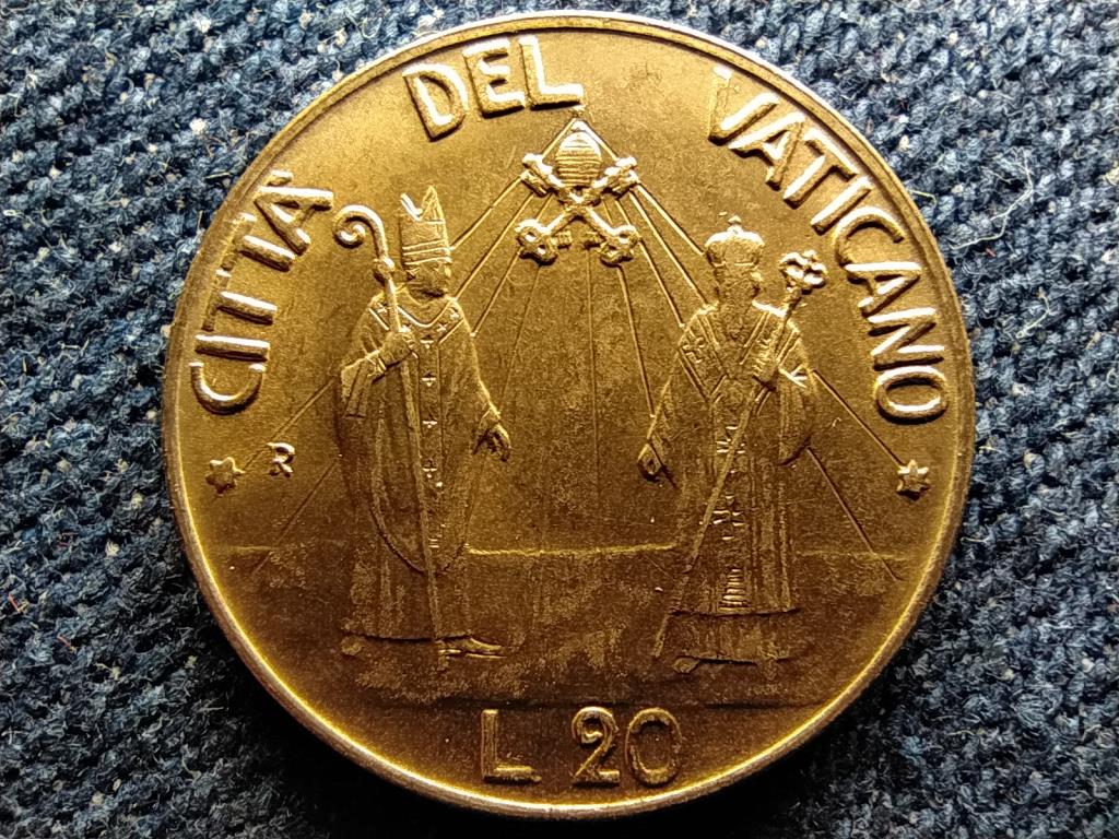 Vatik&aacute;n II. J&aacute;nos P&aacute;l 20 l&iacute;ra