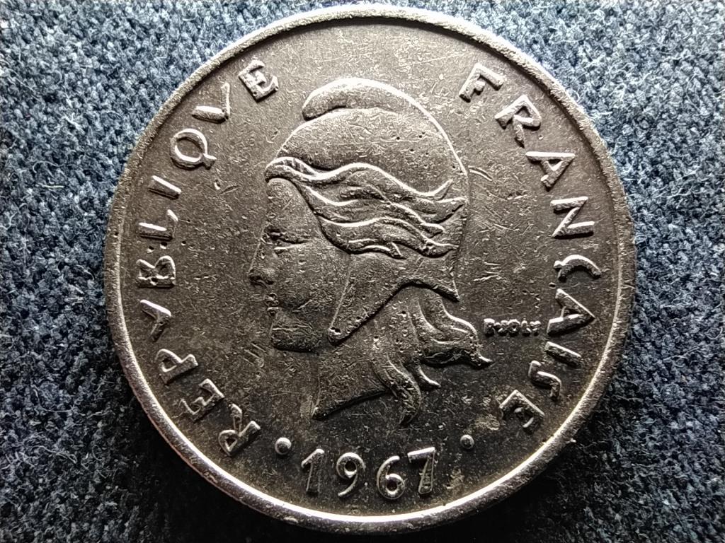 Francia Polin&eacute;zia 20 frank