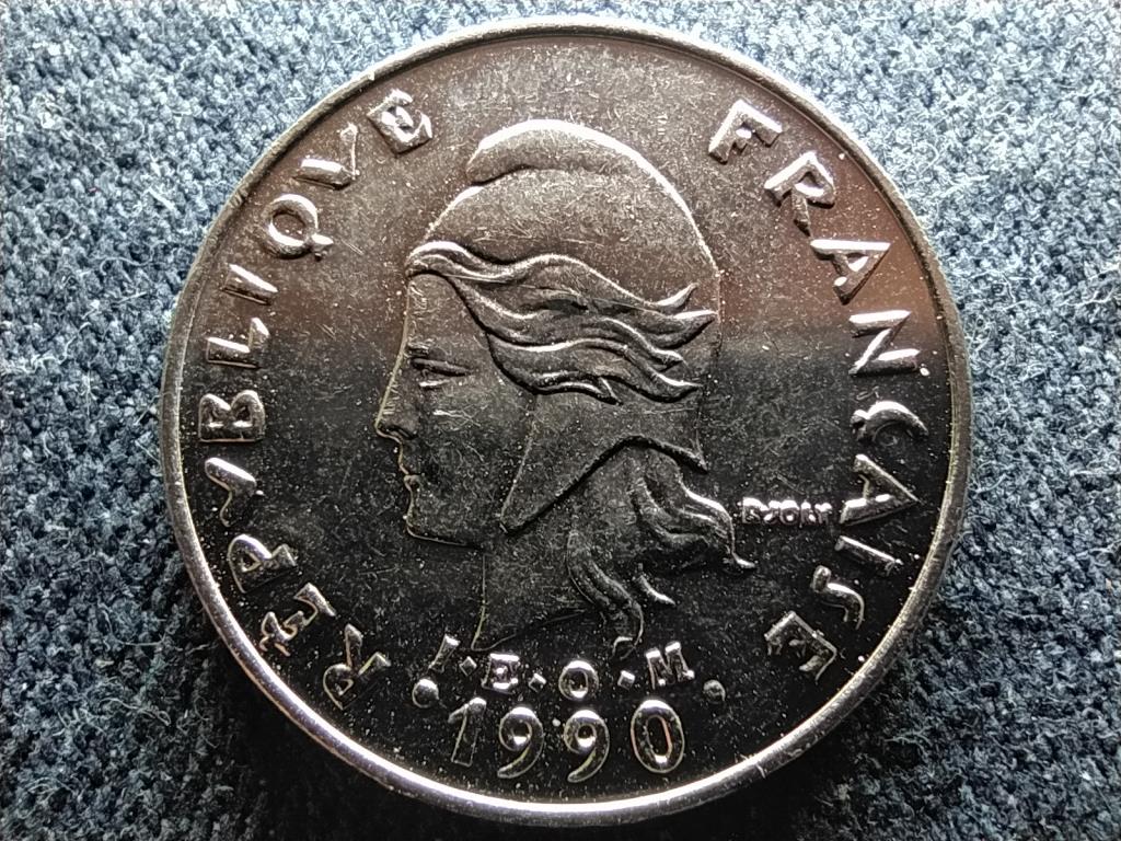 &Uacute;j-Kaled&oacute;nia 20 frank