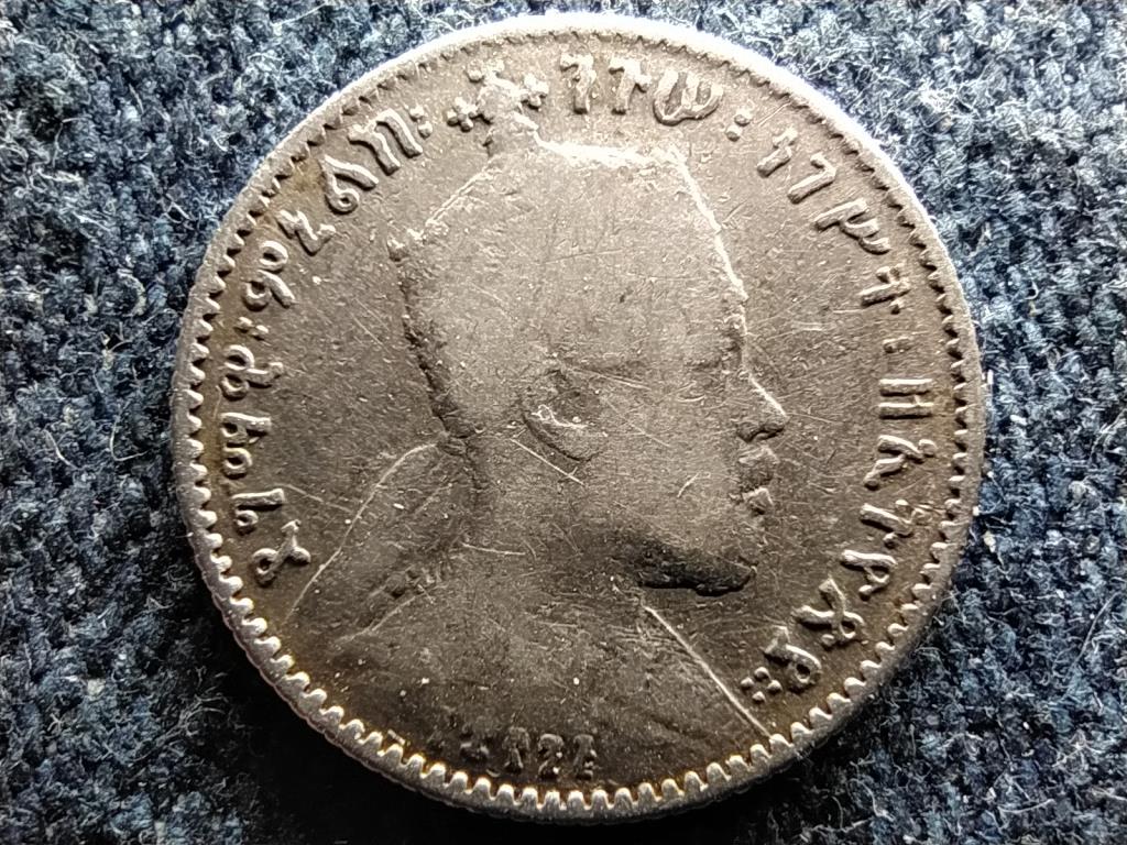 Eti&oacute;pia II. Menelik (1889-1913) .835 ez&uuml;st 1 ghersh