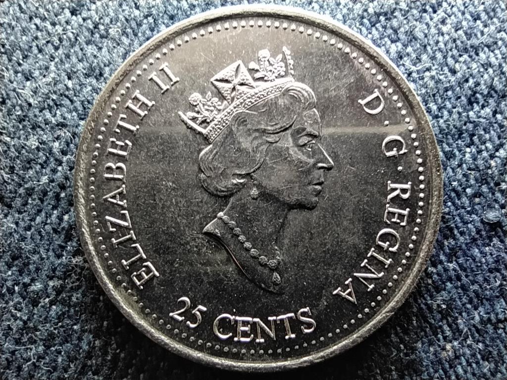 Kanada Kanada t&ouml;rt&eacute;nete a m&aacute;sodik &eacute;vezredig Janu&aacute;r 25 Cent
