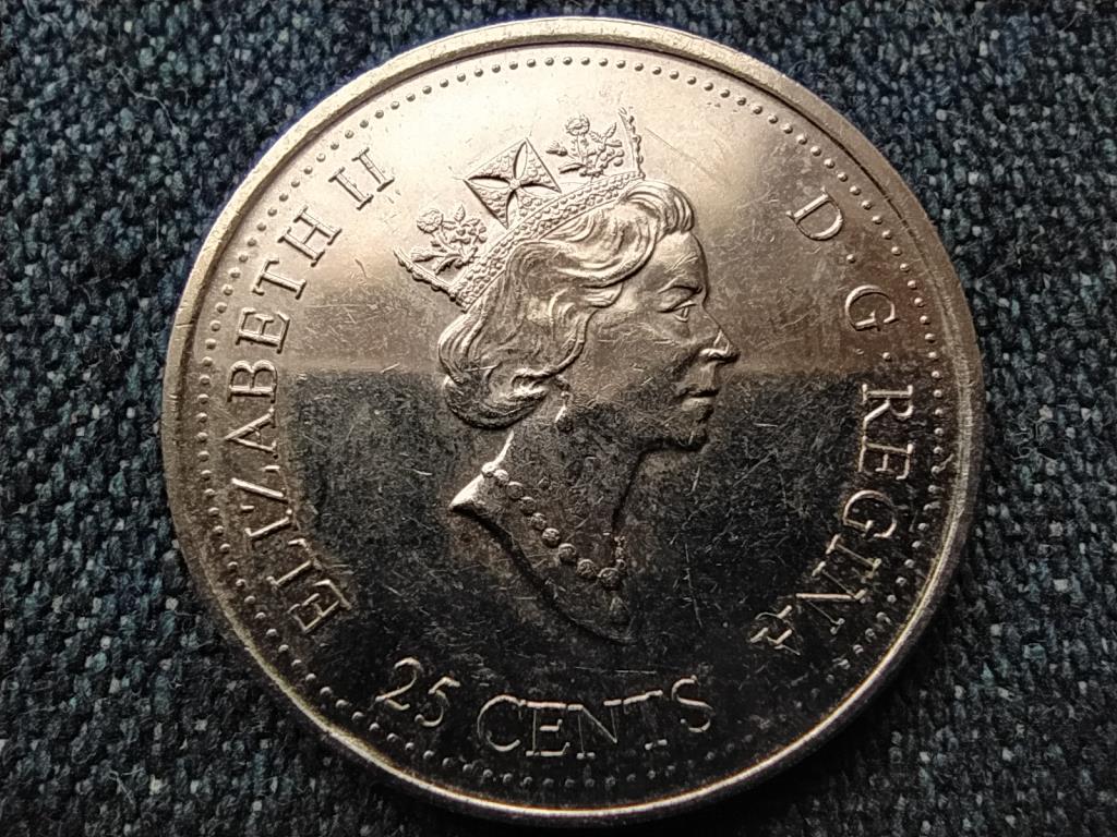 Kanada Kanada t&ouml;rt&eacute;nete a m&aacute;sodik &eacute;vezredig M&aacute;rcius 25 Cent
