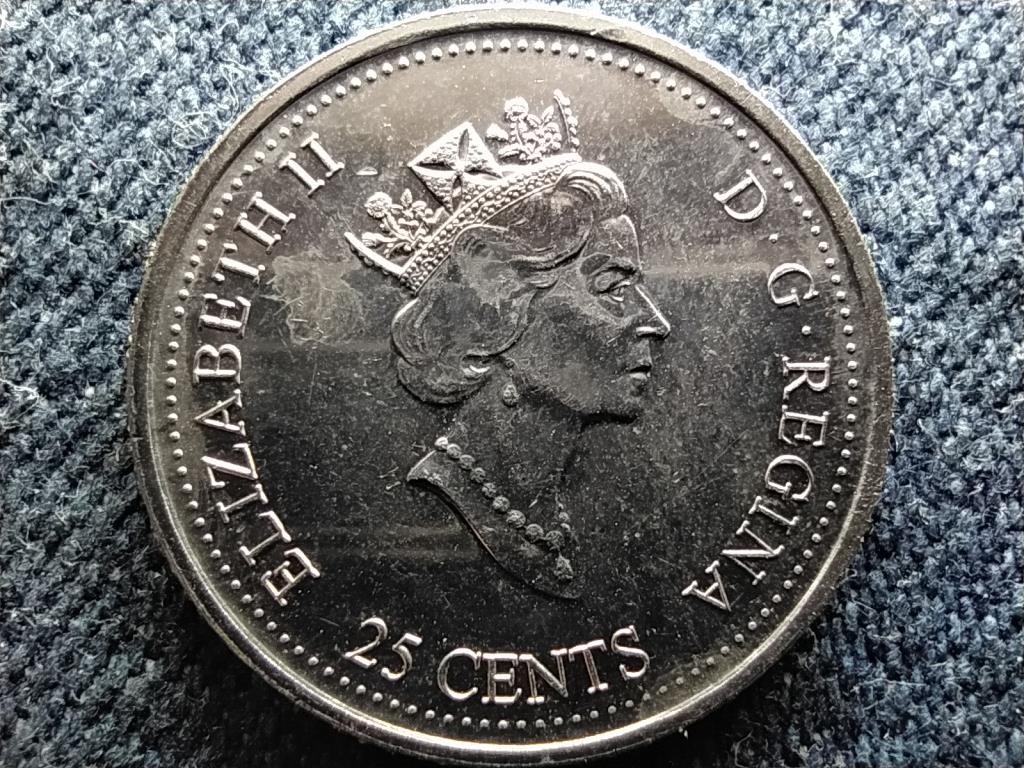Kanada Kanada t&ouml;rt&eacute;nete a m&aacute;sodik &eacute;vezredig &Aacute;prilis 25 Cent