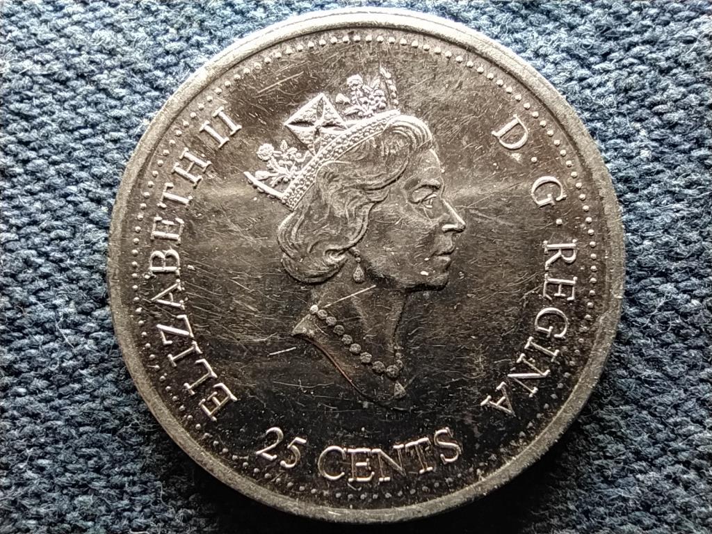 Kanada Bel&eacute;p&eacute;s a harmadik &eacute;vezredbe B&ouml;lcsess&eacute;g 25 Cent