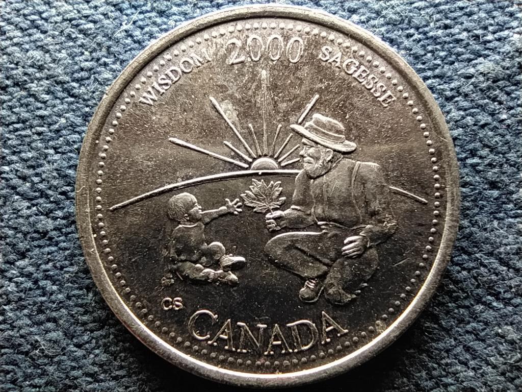 Kanada Bel&eacute;p&eacute;s a harmadik &eacute;vezredbe B&ouml;lcsess&eacute;g 25 Cent