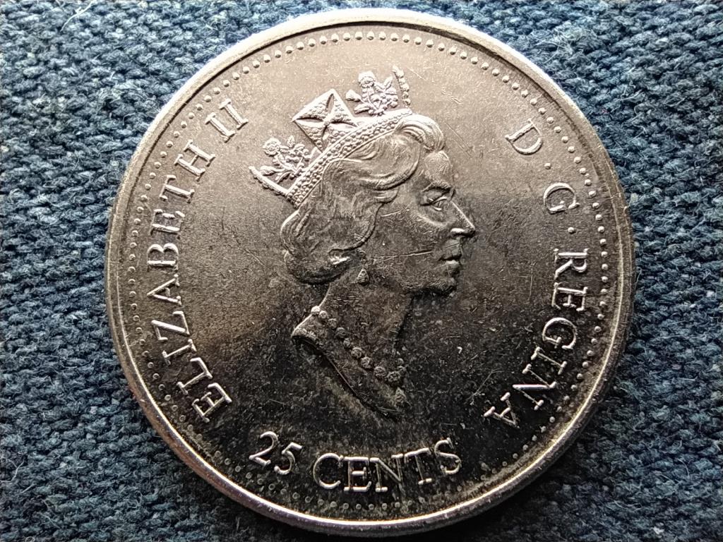 Kanada Bel&eacute;p&eacute;s a harmadik &eacute;vezredbe Teljes&iacute;tm&eacute;ny 25 Cent