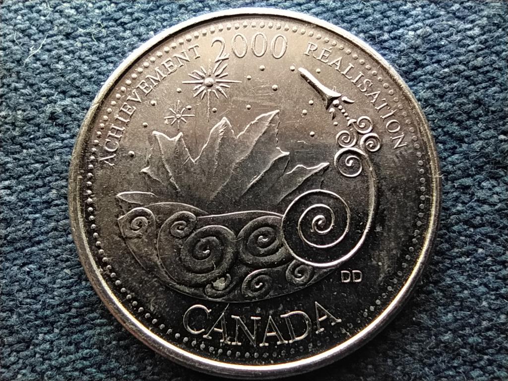 Kanada Bel&eacute;p&eacute;s a harmadik &eacute;vezredbe Teljes&iacute;tm&eacute;ny 25 Cent