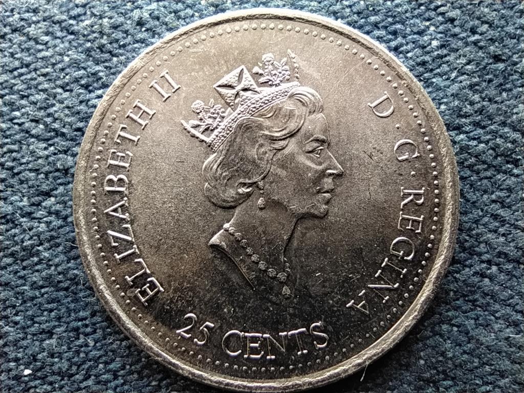 Kanada Bel&eacute;p&eacute;s a harmadik &eacute;vezredbe Tal&aacute;l&eacute;konys&aacute;g 25 Cent