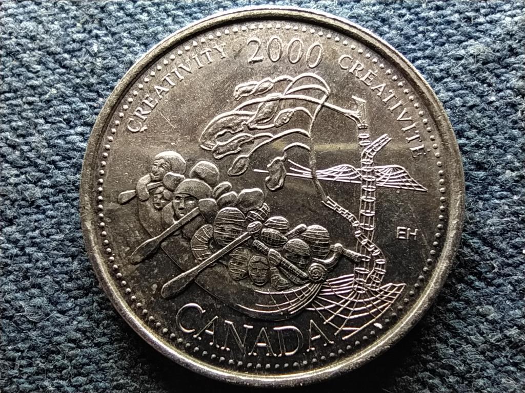 Kanada Bel&eacute;p&eacute;s a harmadik &eacute;vezredbe Kreativit&aacute;s 25 Cent