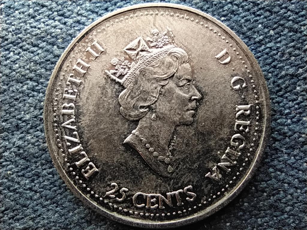 Kanada Bel&eacute;p&eacute;s a harmadik &eacute;vezredbe Szabads&aacute;g 25 Cent