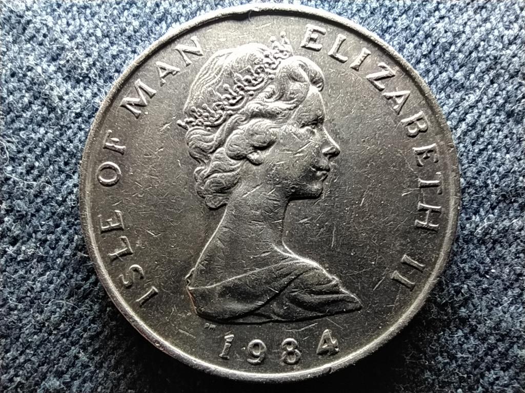 Man-sziget II. Erzs&eacute;bet 10 penny