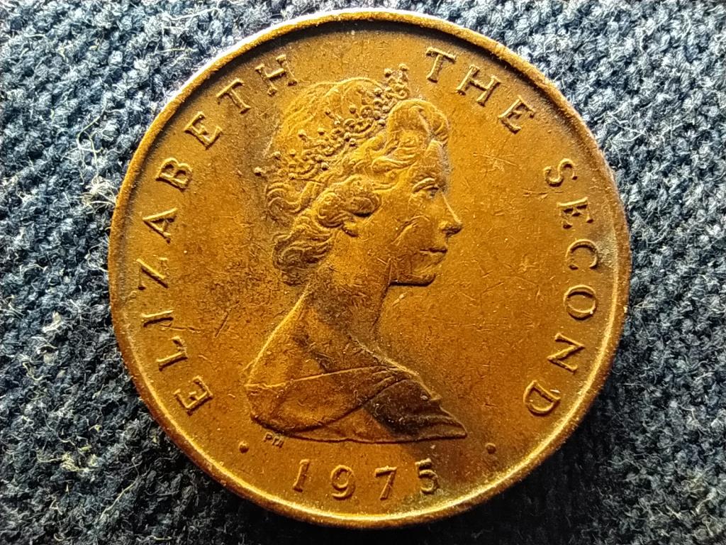 Man-sziget II. Erzs&eacute;bet 1 &Uacute;j penny
