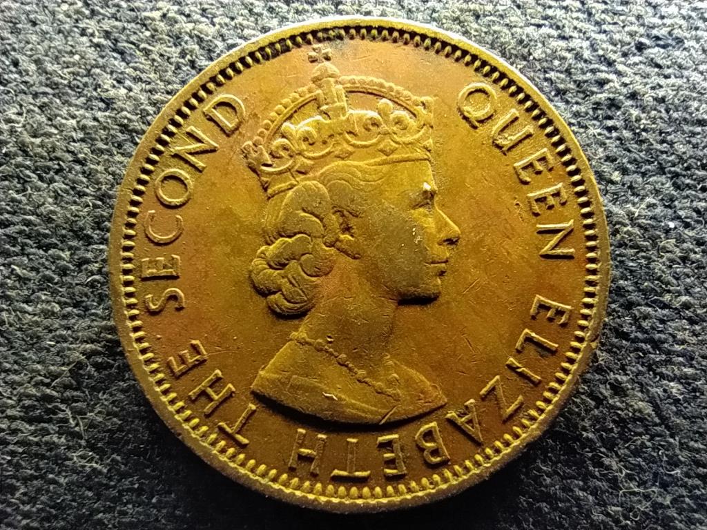 Jamaica II. Erzs&eacute;bet (1952-) 1/2 penny