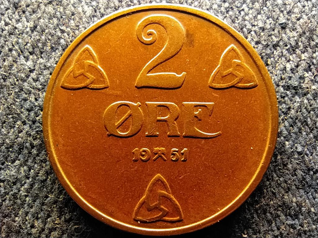 Norv&eacute;gia VII. Haakon (1905-1957) 2 &Ouml;re