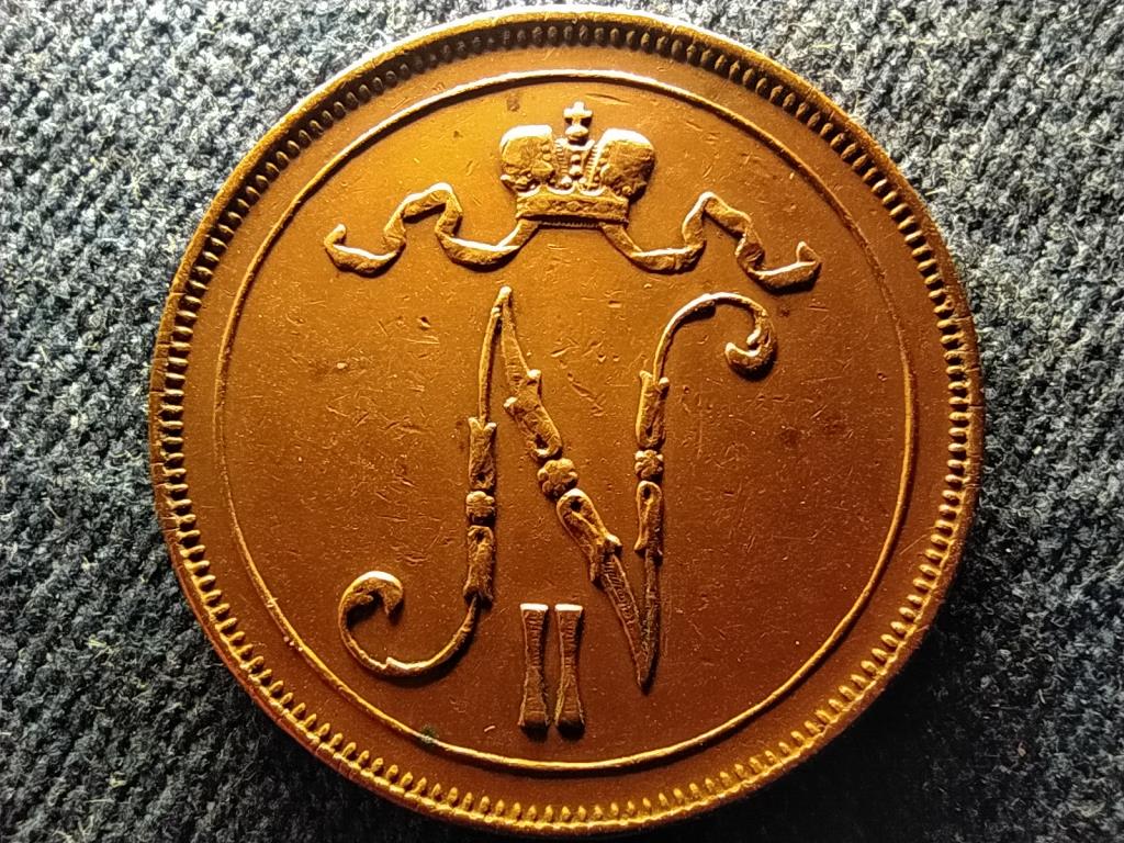 Finnorsz&aacute;g II. Mikl&oacute;s (1894-1917) 10 penni