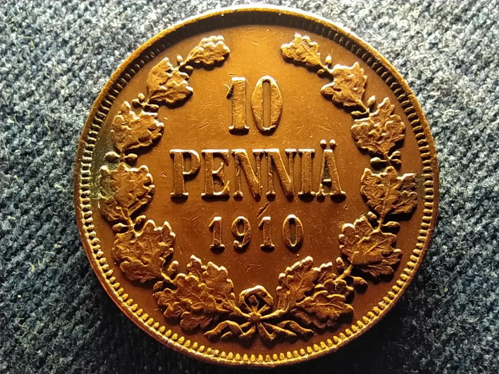Finnorsz&aacute;g II. Mikl&oacute;s (1894-1917) 10 penni