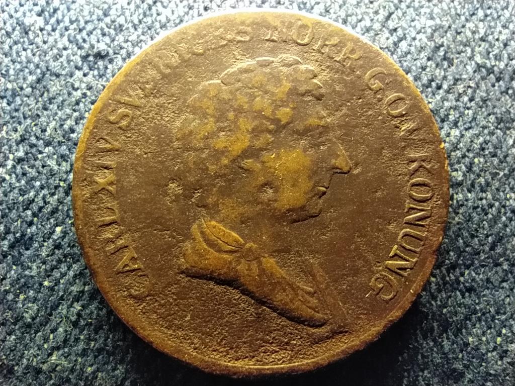 Sv&eacute;dorsz&aacute;g XIV. K&aacute;roly J&aacute;nos (1818-1844) 1 Skilling