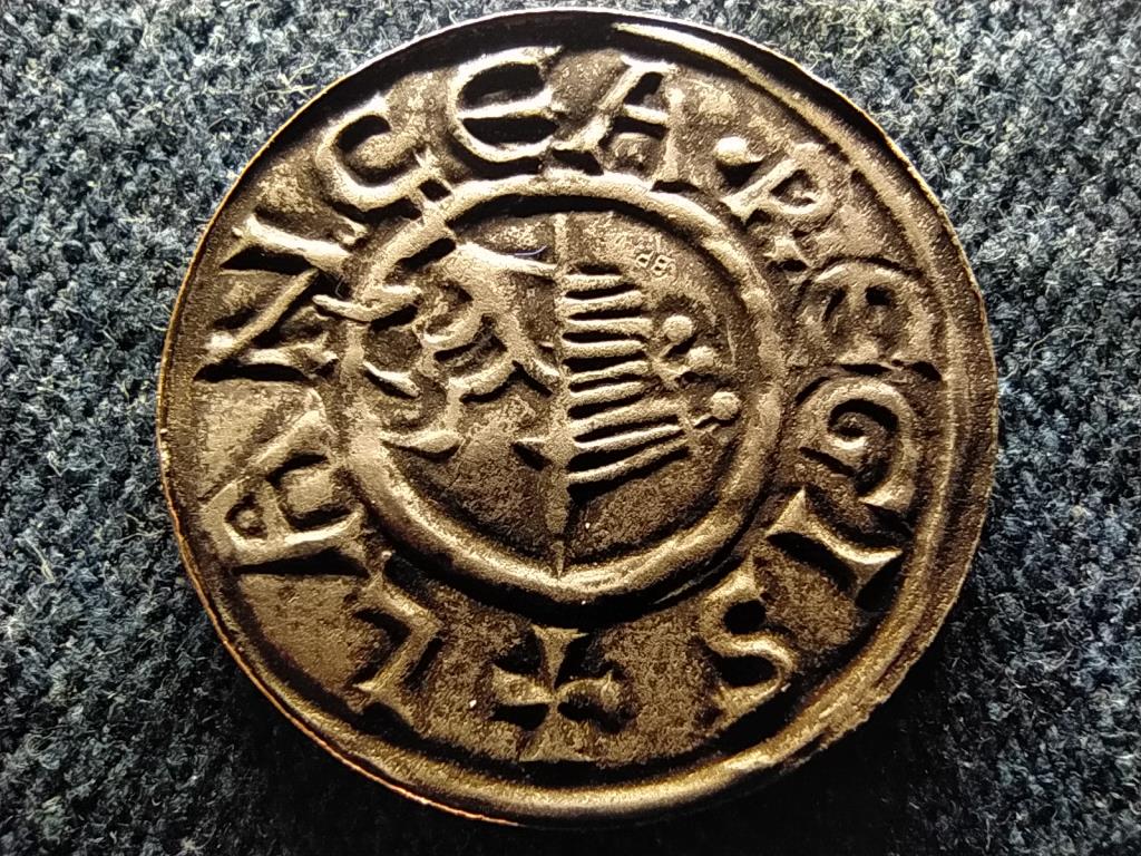 Szent Istv&aacute;n (997-1038) LANCEA REGIS ez&uuml;st D&eacute;n&aacute;r