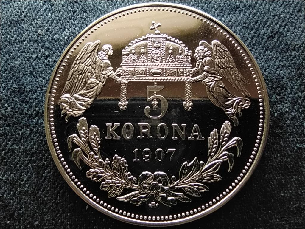 Magyarok kr&oacute;nik&aacute;ja 5 korona 1907 Kossuth Lajos azt &uuml;zente