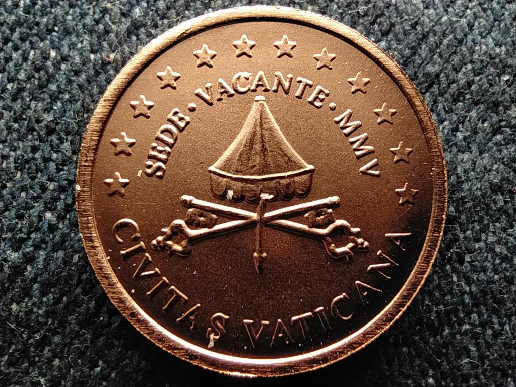 Vatik&aacute;n Fant&aacute;zia veretek Sede vacante 2 euro cent