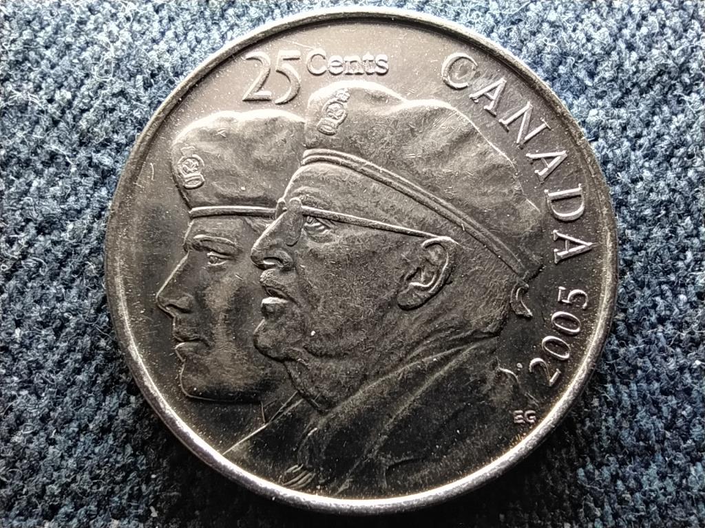 Kanada A veter&aacute;nok &eacute;ve 25 Cent