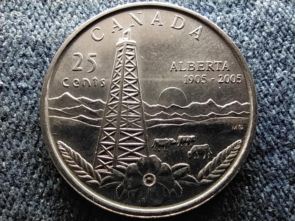 Kanada Alberta 100. &eacute;vfordul&oacute;ja 25 Cent