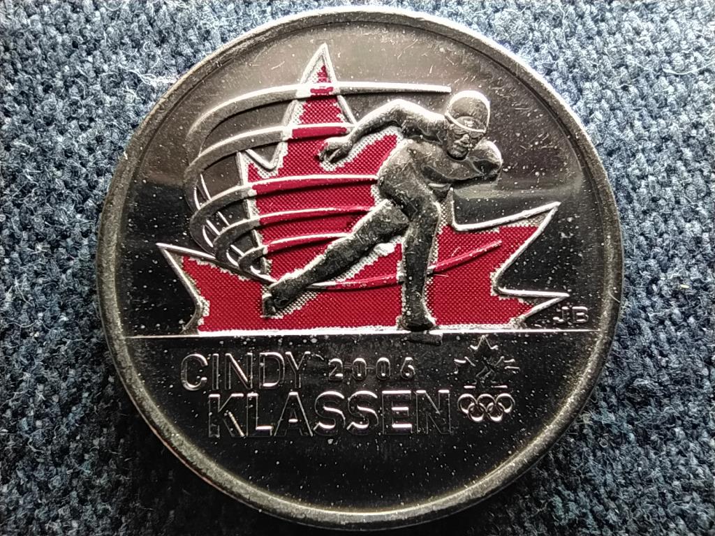 Kanada Cindy Klassen gyorskorcsoly&aacute;z&oacute; 25 Cent