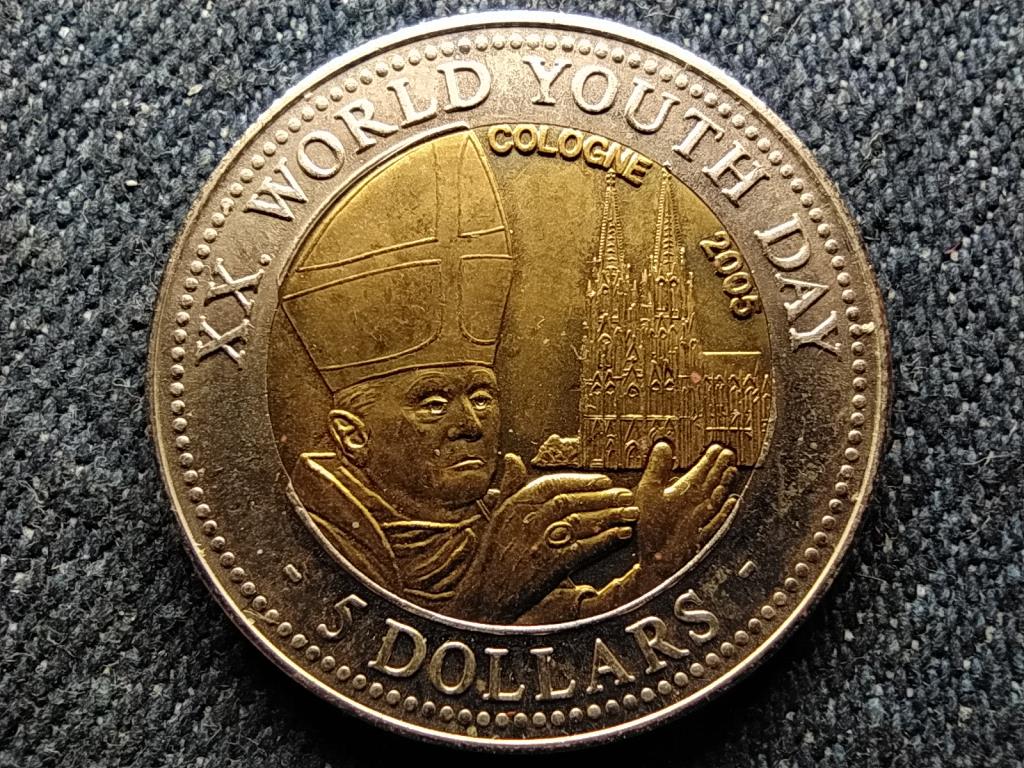 Lib&eacute;ria XX. Ifj&uacute;s&aacute;gi Vil&aacute;gnap 5 Doll&aacute;r