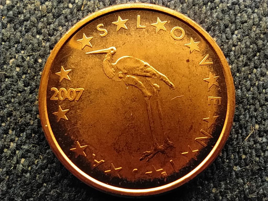 Szlov&eacute;nia 1 euro cent