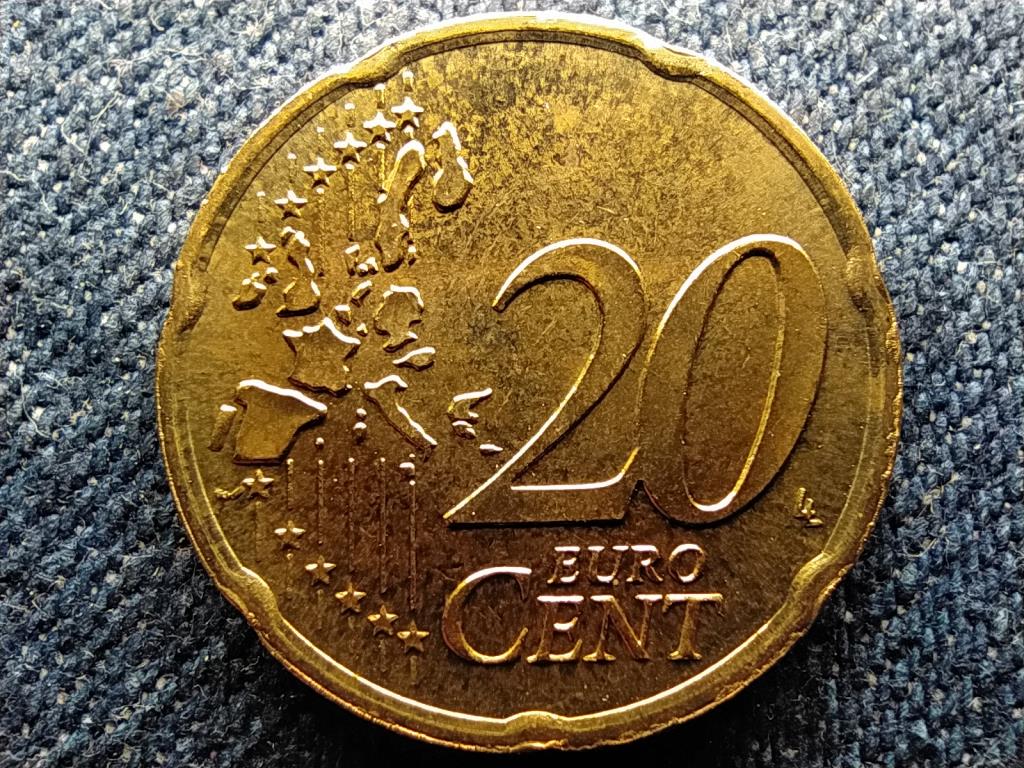 Luxemburg I. Henrik (2000 -) 20 euro cent