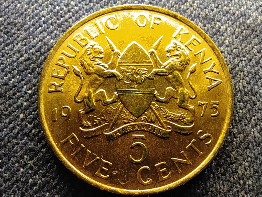 Kenya K&ouml;zt&aacute;rsas&aacute;g (1963-) 5 cent