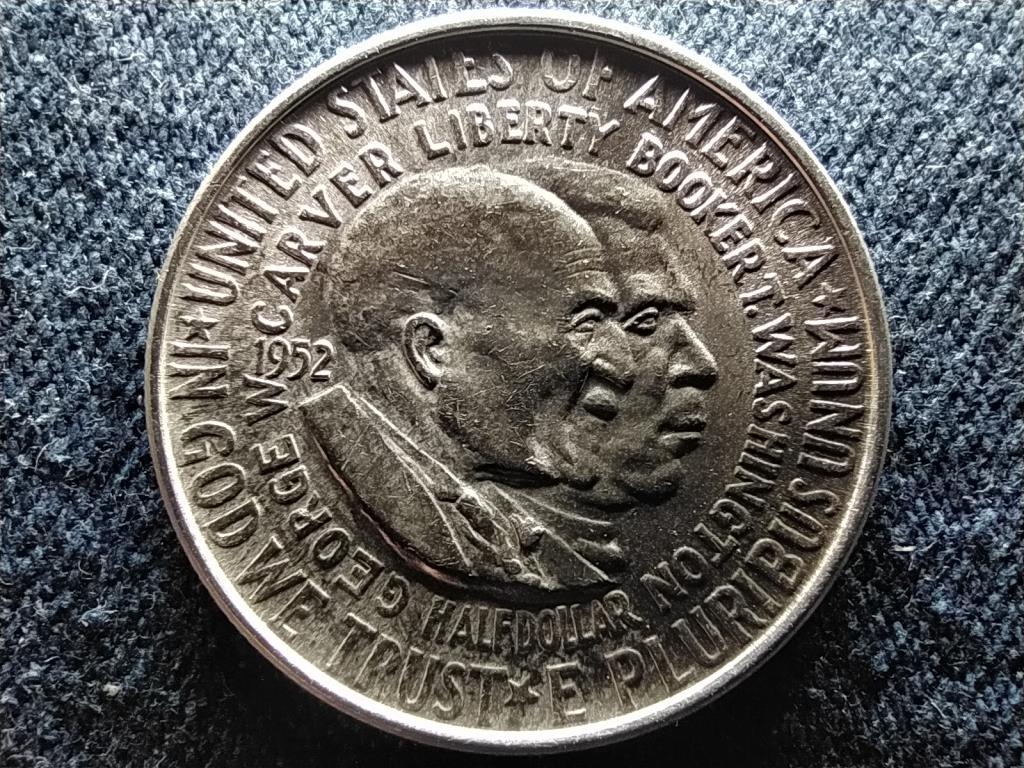 USA Booker T. Washington &eacute;s George Washington Carver .900 ez&uuml;st 1/2 Doll&aacute;r