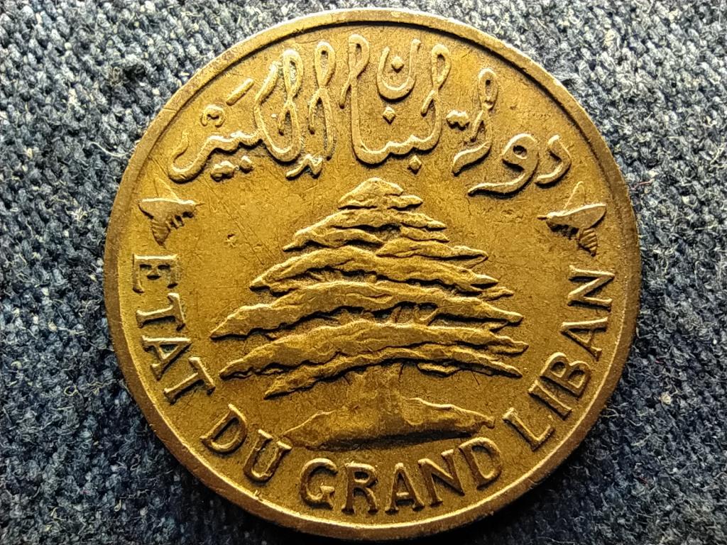Libanon K&ouml;zt&aacute;rsas&aacute;g (1926-1945) 5 piaszter