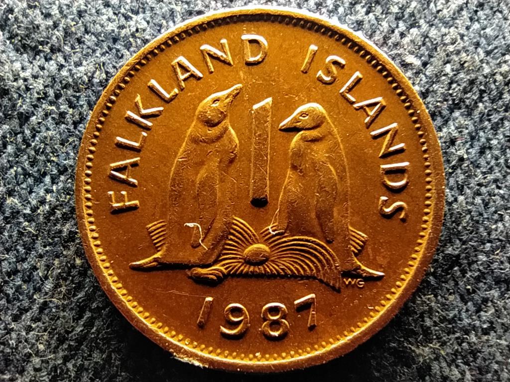 Falkland-szigetek II. Erzs&eacute;bet (1952-2022) 1 Penny