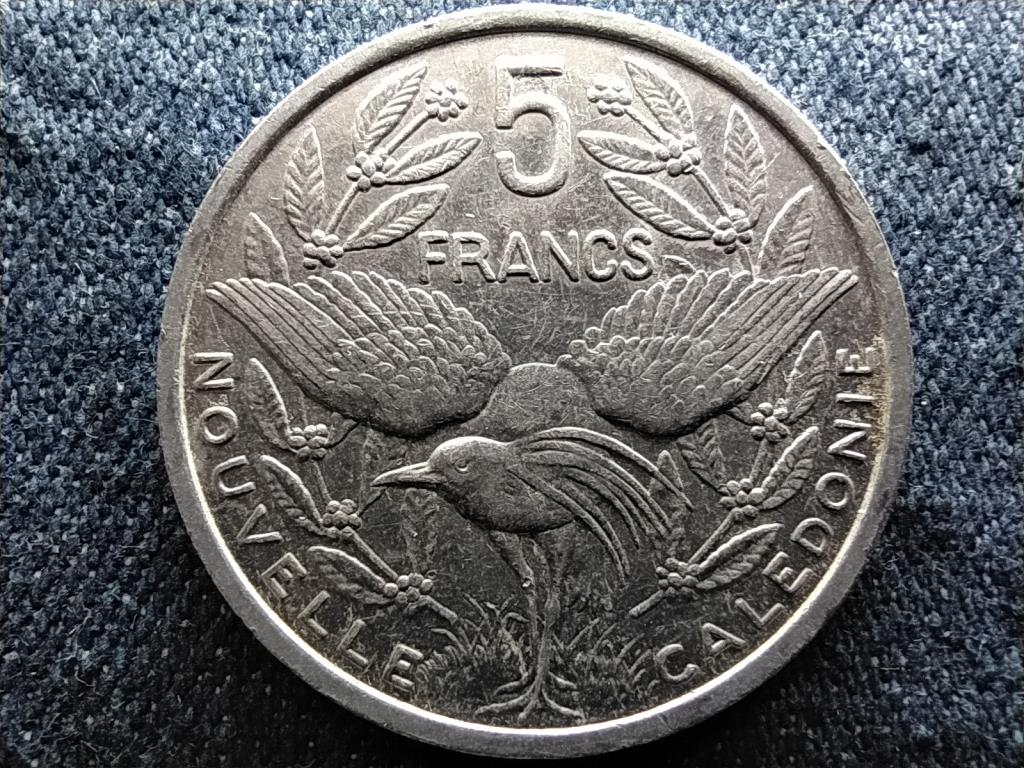 &Uacute;j-Kaled&oacute;nia Francia tengerent&uacute;li ter&uuml;let (1946-t&oacute;l) 5 frank