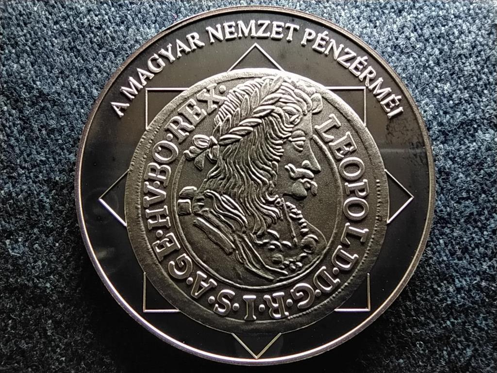  A magyar nemzet p&eacute;nz&eacute;rm&eacute;i Az első magyar ez&uuml;st poltura 1657-1705 .999 ez&uuml;st