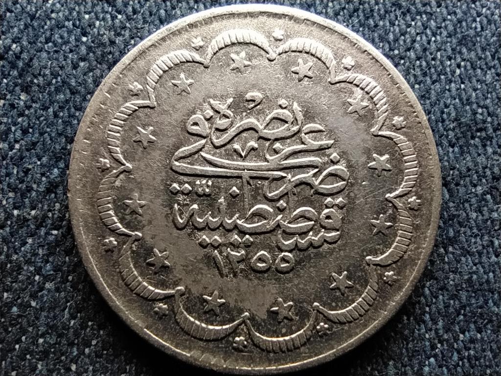 Oszm&aacute;n Birodalom I. Abdul-Medzsid (1839-1861) .830 ez&uuml;st 10 kurus