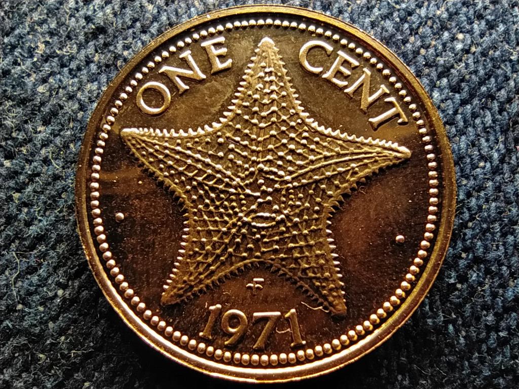 Bahama-szigetek II. Erzs&eacute;bet (1952-2022) 1 Cent