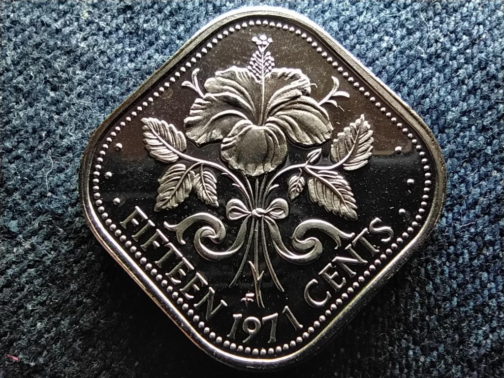 Bahama-szigetek II. Erzs&eacute;bet (1952-2022) 15 Cent