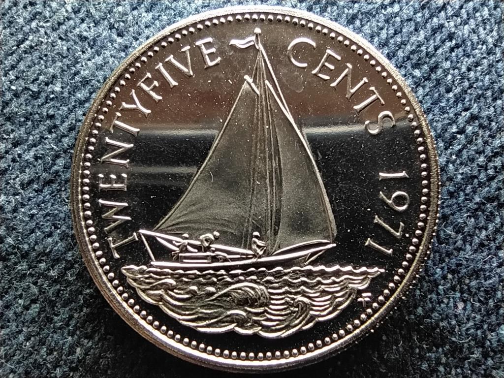 Bahama-szigetek II. Erzs&eacute;bet (1952-2022) 25 Cent
