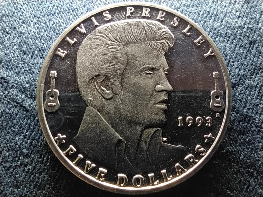 Marshall-szigetek Elvis Presley 5 doll&aacute;r