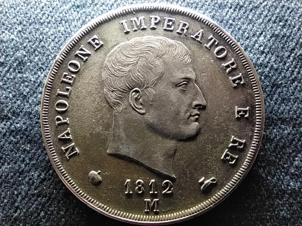 Olaszorsz&aacute;g I. Nap&oacute;leon (1805-1814) .900 ez&uuml;st 5 L&iacute;ra