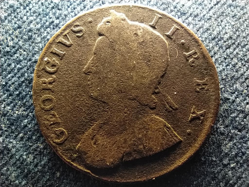 Anglia II. Gy&ouml;rgy (1727-1760) 1/2 Penny