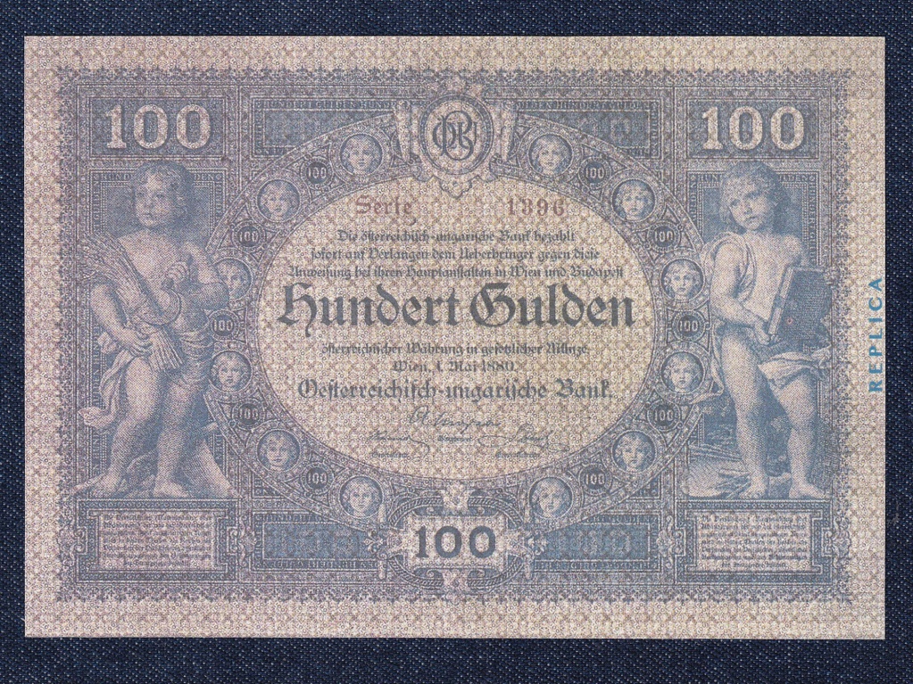 Osztr&aacute;k-Magyar Forint 100 Forint bankjegy