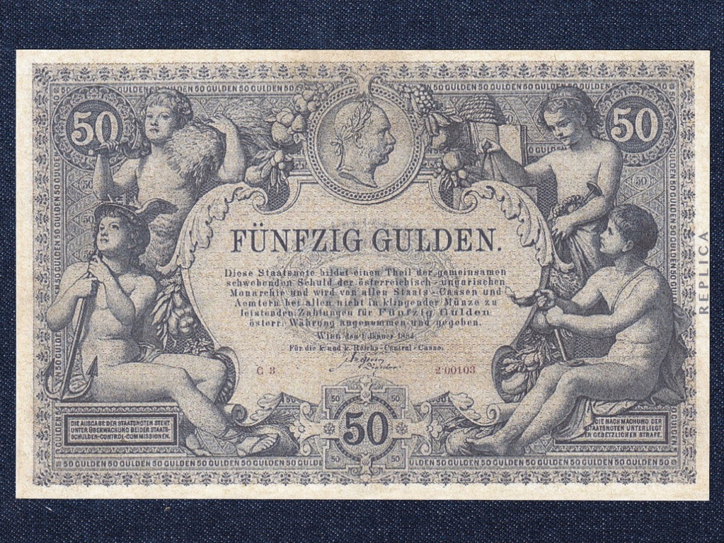 Osztr&aacute;k-Magyar Forint 50 Forint bankjegy