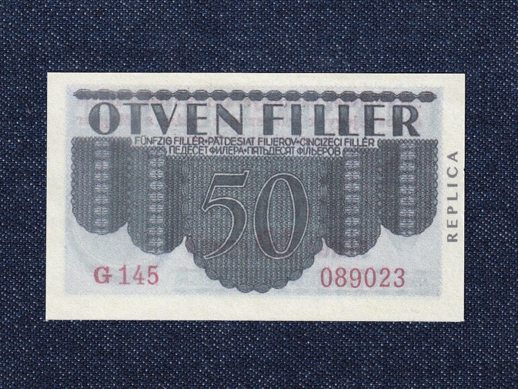 Kis c&iacute;mletű sorozat (1938) 50 fill&eacute;r bankjegy