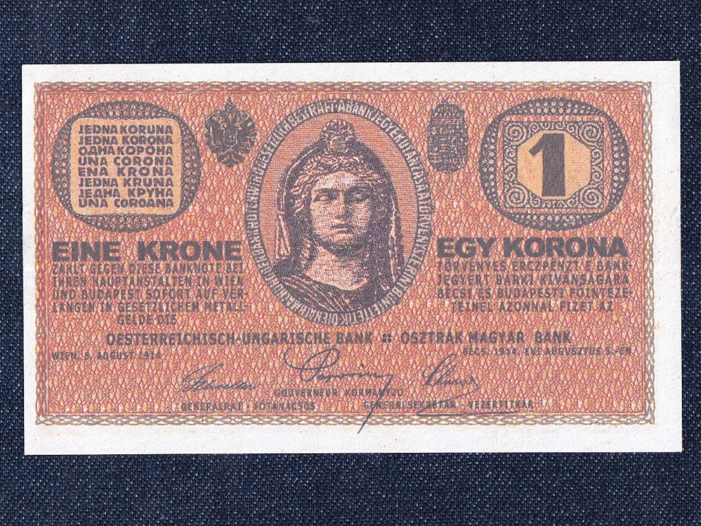 Ausztria Osztr&aacute;k-Magyar 1 Korona bankjegy