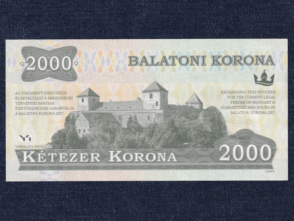 Balatoni Korona 2000 Korona sz&uuml;ks&eacute;gp&eacute;nz