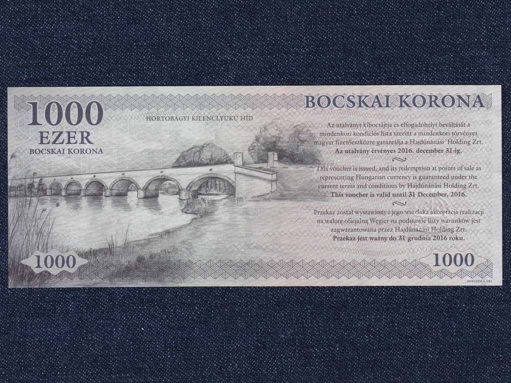 Bocskai Korona 1000 Korona sz&uuml;ks&eacute;gp&eacute;nz